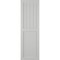 Ekena Millwork True Fit PVC Farmhouse/Flat Panel Combination Fixed Mount Shutters, Hailstorm Gray, 15W x 80H, PR TFP101FC15X080ST - alternate 7